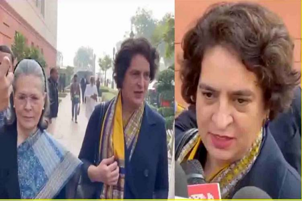 पीएम मोदी के चिंगारी फूटने वाले बयान पर बोलीं प्रियंका गांधी, कहा जनता के मुद्दों पर वे बात नहीं करते