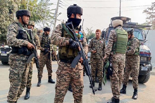 मतगणना को ध्यान में रखते हुए दिल्ली में भारी सुरक्षा बल तैनात