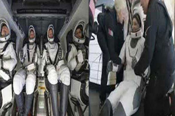 सुनीता विलियम्स और तीन अन्य अंतरिक्ष यात्री आईएसएस से पृथ्वी पर लौटे