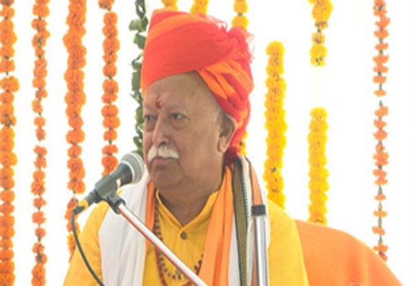 विश्व कल्याण के लिए शक्ति आवश्यक, भारत का कर्तव्य धर्म सिखाना : मोहन भागवत