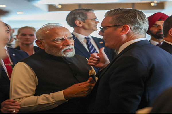 भारत-ब्रिटेन संबंध मजबूत करने के लिए मिलकर काम करते रहेंगे : पीएम मोदी