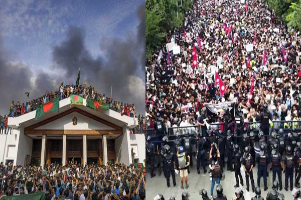 नेपाल की हिंसा और बांग्लादेश का तख्तापलट: दोनों में समान पैटर्न...