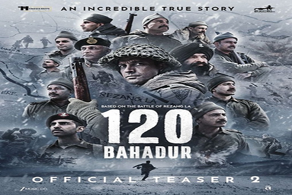लता मंगेशकर जयंती पर रिलीज़ हुआ 120 बहादुर का टीज़र 2, वीर शहीदों को श्रद्धांजलि