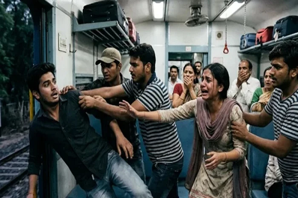खाटूश्यामजी से लौट रहे युवक को सीट विवाद में चलती ट्रेन से फेंका, बहन से अभद्रता का आरोप