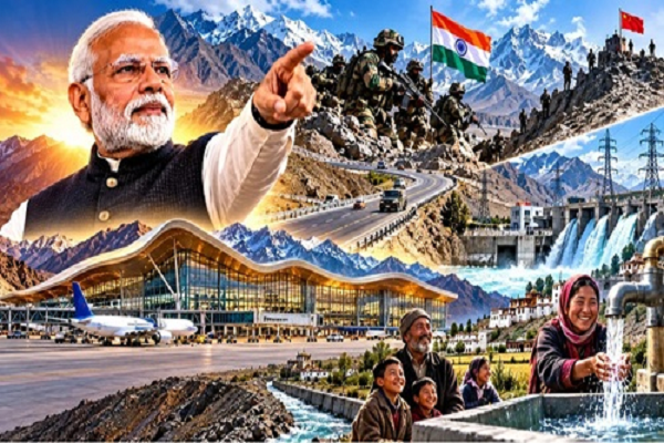 चीन सीमा के करीब लद्दाख को मिला बड़ा इंफ्रा बूस्ट, पीएम मोदी ने खोल दिया खजाना