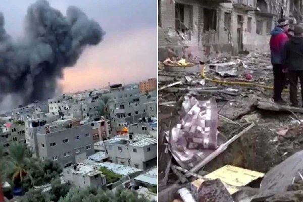 युद्धविराम की समाप्ति के बाद गाजा में इजराइली हवाई हमलों में मारे गए 175 लोग