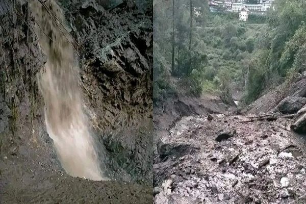 हिमाचल प्रदेश के डमराली में फटा बादल, कई इलाकों में आई बाढ़