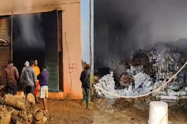  सॉफ्ट ड्रिंक फैक्ट्री में भीषण आग, 1 करोड़ का नुकसान