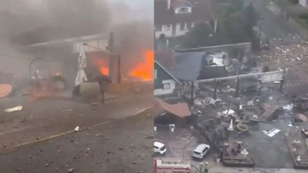 चिमनी से टकराया प्लेन, एक ही परिवार के 9 लोगों की मौत, दो की हालत गंभीर