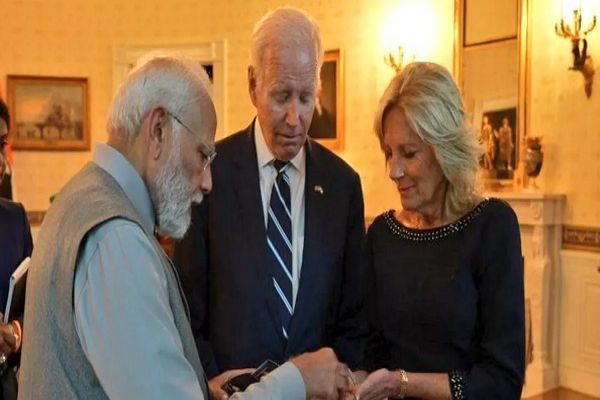 पीएम मोदी ने जो बाइडन की पत्नी जिल को दिया नायाब तोहफा, कीमत जानकर रह जाएंगे हैरान