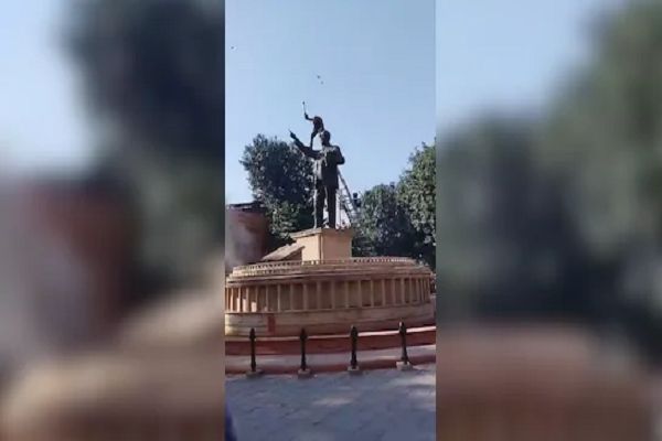 अमृतसर में बाबा साहब की मूर्ति तोड़ने की कोशिश