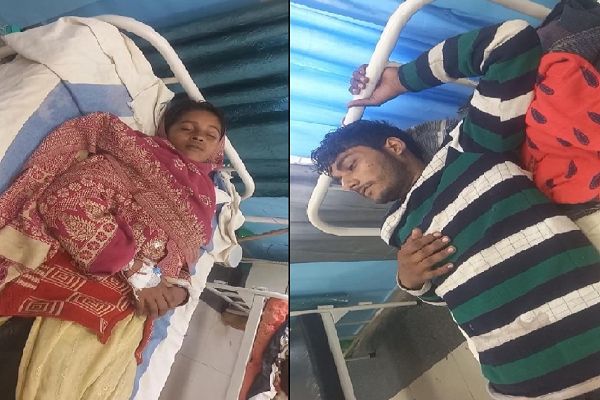 महिला को अकेला देख गलत नियत से घर में घुसे आरोपी ने पति और पत्नी को मारा चाकू, दोनों की गंभीर हालत में इलाज जारी