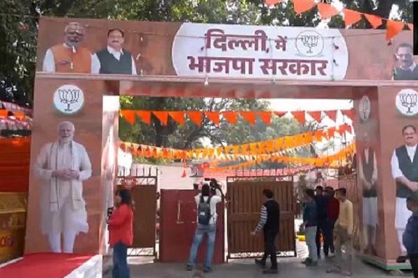 भाजपा संसदीय दल की बैठक शुरू,दिल्ली के मुख्यमंत्री के नाम पर लग सकती है मुहर