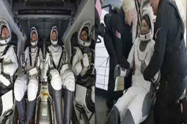 सुनीता विलियम्स और तीन अन्य अंतरिक्ष यात्री आईएसएस से पृथ्वी पर लौटे