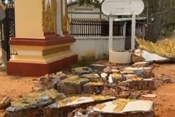 म्यांमार में 7.7 तीव्रता का भूकंप, शाही महल मांडले पैलेस क्षतिग्रस्त, घर-मंदिर टूटे, बैंकॉक में भी इमारतें गिरीं, दिल्ली-एनसीआर तक असर