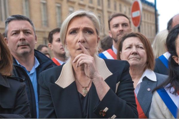 फ्रांस में दक्षिणपंथी नेता मरीन ले पेन गबन मामले में दोषी करार