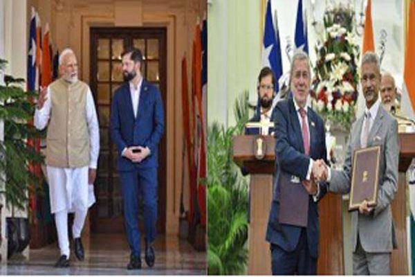 भारत, चिली ने लिया कई क्षेत्रों में सहयोग बढ़ाने का निर्णय