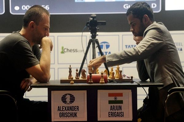 अर्जुन फ्रीस्टाइल शतरंज ग्रैंड स्लैम में नेपोमनियाचची से हारे