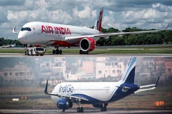इंडिगो और एअर इंडिया की उड़ानों में देरी की आशंका