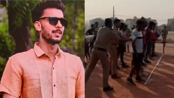 पुलिस भर्ती दौड़ के दौरान युवक की मौत