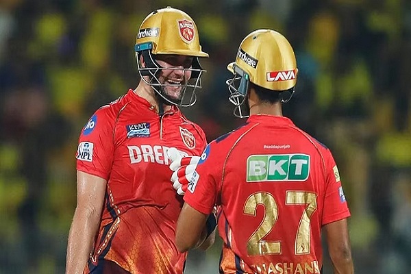 CSK vs PBKS : पंजाब ने चेन्नई को सात विकेट से हराया, बेयरस्टो और रोसोयू ने खेली शानदार पारी