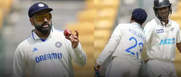 New Zealand Innings Highlights: रचिन रविंद्र ने कर डाला बर्बाद, न्यूजीलैंड ने ली 356 रनों की बढ़त, क्या पारी की हार बचा पाएगा भारत?