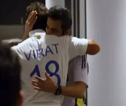  शतक लगाकर लौट रहे विराट कोहली को गौतम गंभीर ने सीने से लगा लिया, BCCI ने शेयर किया इमोशनल वीडियो