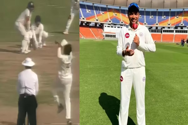 Siddharth Desai ने 9 विकेट लेकर मचाया हाहाकार, Ranji Trophy में विरोधी टीम को इतने सस्&zwj;ते में किया ऑलआउट
