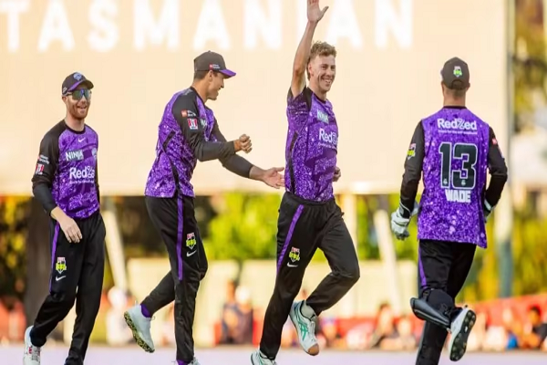 BBL 2024-25 Final: Mitchell Owen ने बल्&zwj;ले से मचाई तबाही, होबार्ट हरिकेंस ने पहली बार जीता खिताब