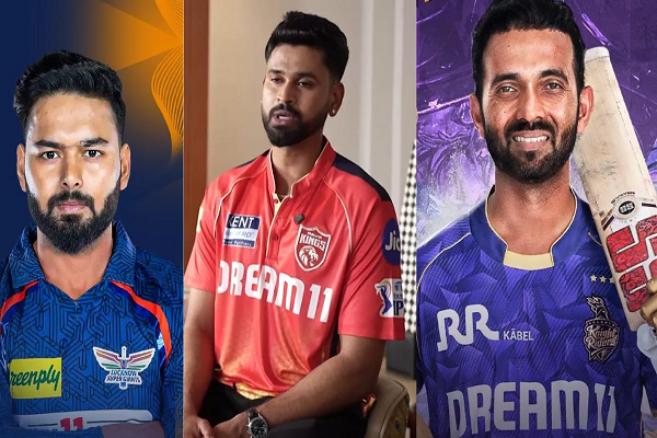 आईपीएल 2025 का सबसे महंगा और सस्ता कप्तान कौन? एक क्लिक में देखें 10 कप्तानों की सैलरी की पूरी लिस्ट