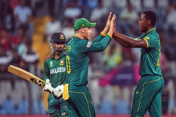 साउथ अफ्रीका ने बांग्लादेश को 149 रन से दी मात