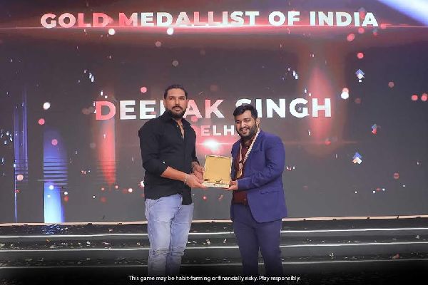  नेशनल पोकर सीरीज़ इंडिया 2024 : लगभग 2.3 लाख प्रविष्टियां प्रारंभिक पुरस्कार राशि भी बढ़ाकर 62.5 करोड़ रुपये से ज्यादा कर दिया गया, क्रिकेटर युवराज सिंह ने विजेताओं को पदक देकर सम्मानित किया